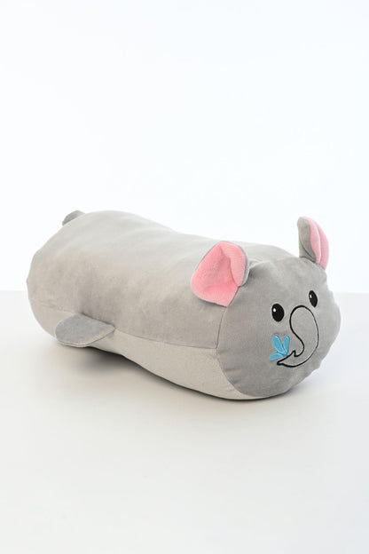 Tavşan Figürlü Peluş Oyuncak Yastık Yumuşak Ve Sevimli 40 Cm Rulo Peluş Oyuncak