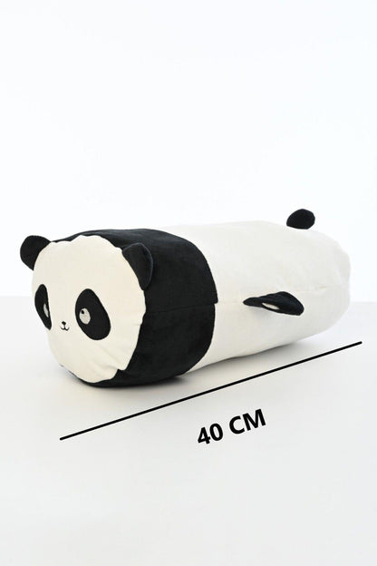 Tavşan Figürlü Peluş Oyuncak Yastık Yumuşak Ve Sevimli 40 Cm Rulo Peluş Oyuncak