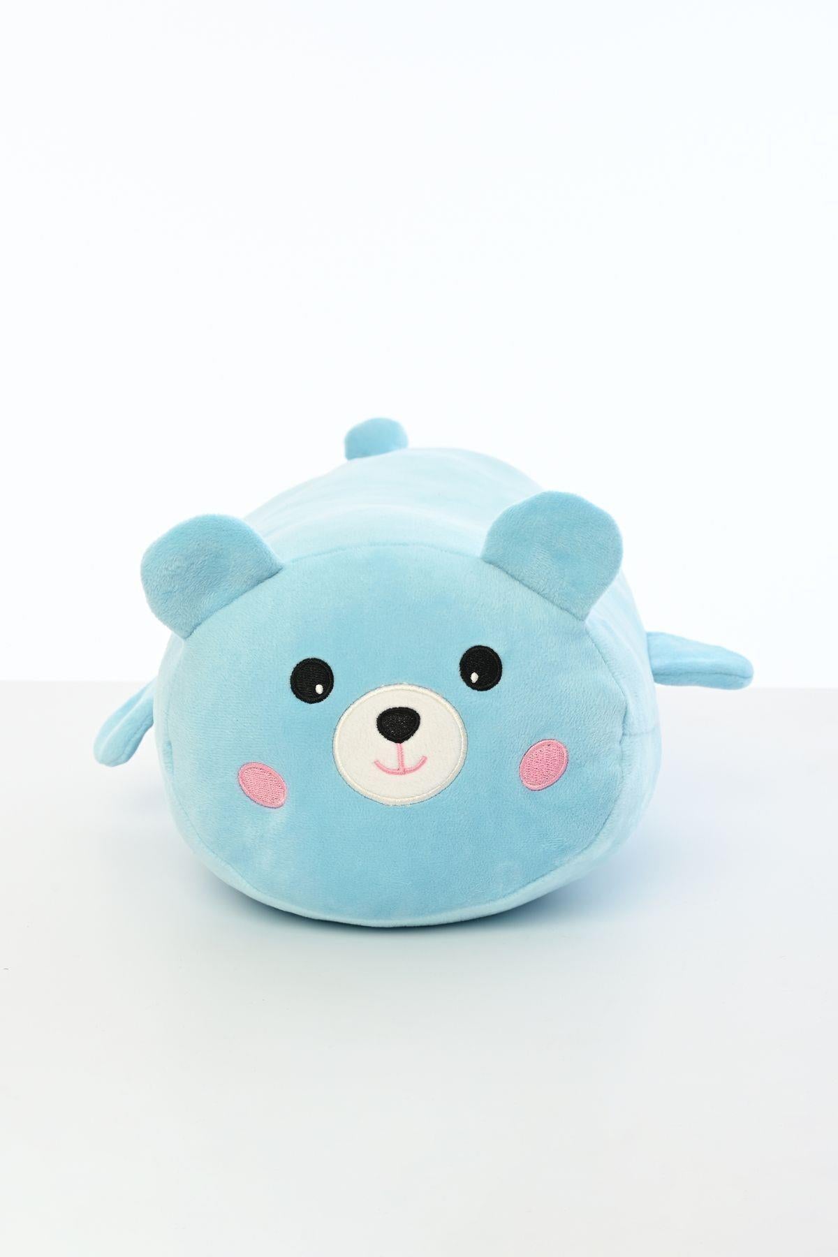 Tavşan Figürlü Peluş Oyuncak Yastık Yumuşak Ve Sevimli 40 Cm Rulo Peluş Oyuncak