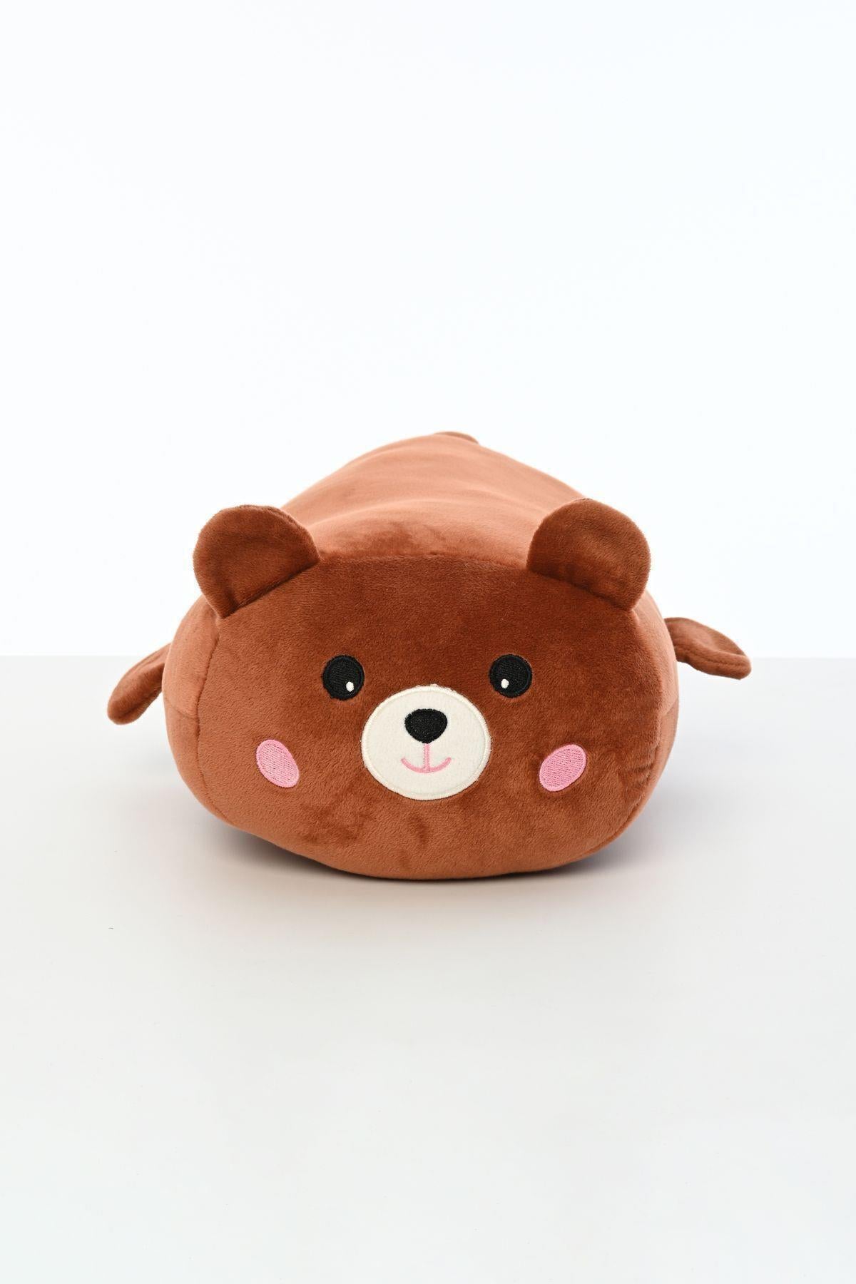 Tavşan Figürlü Peluş Oyuncak Yastık Yumuşak Ve Sevimli 40 Cm Rulo Peluş Oyuncak