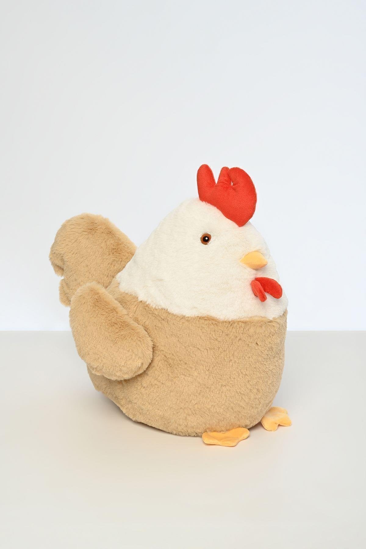 Tavuk 35 Cm Sevimli Peluş Oyuncak, Hediyelik Oyuncak, Bebek Yastığı