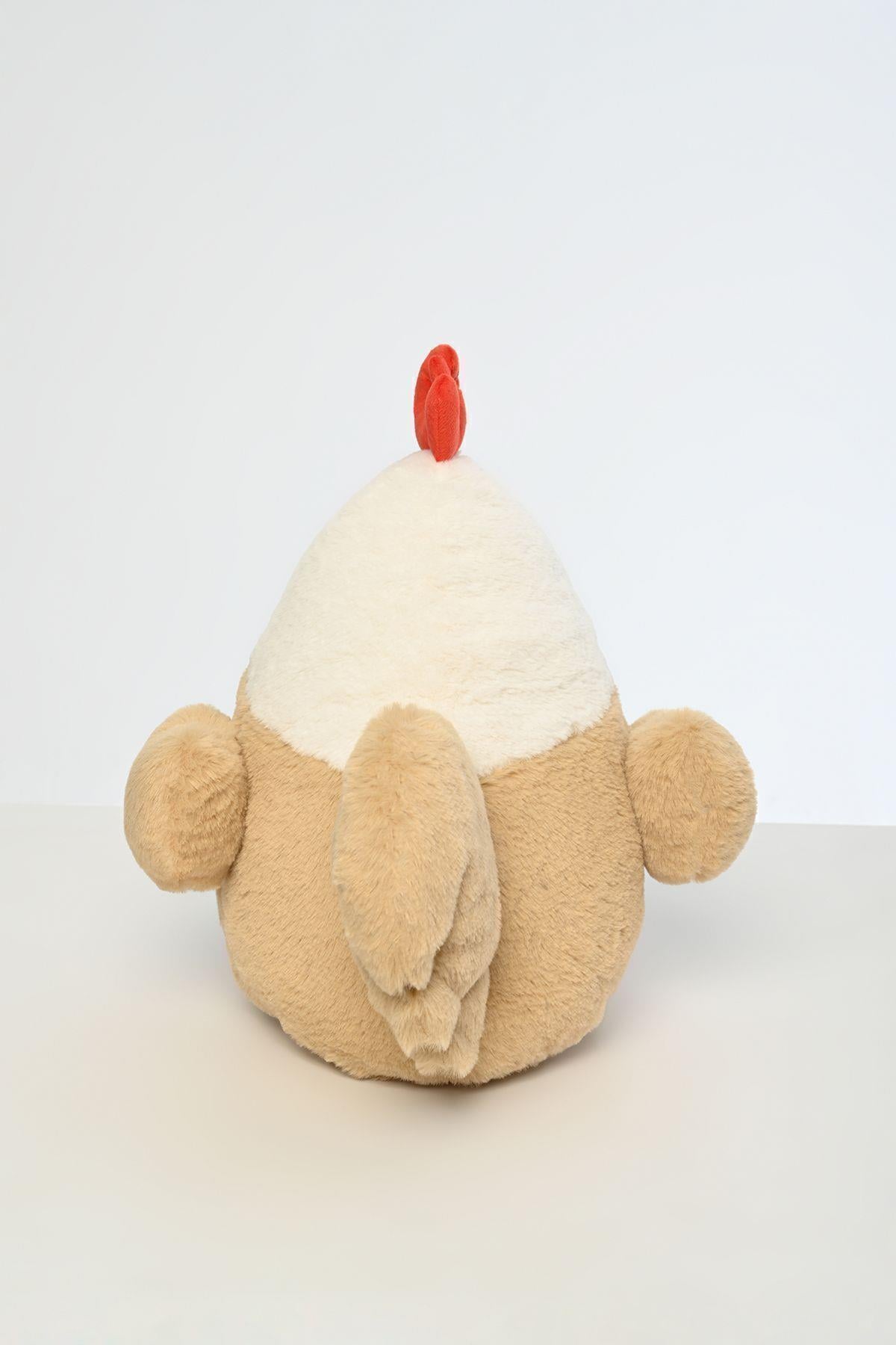 Tavuk 35 Cm Sevimli Peluş Oyuncak, Hediyelik Oyuncak, Bebek Yastığı