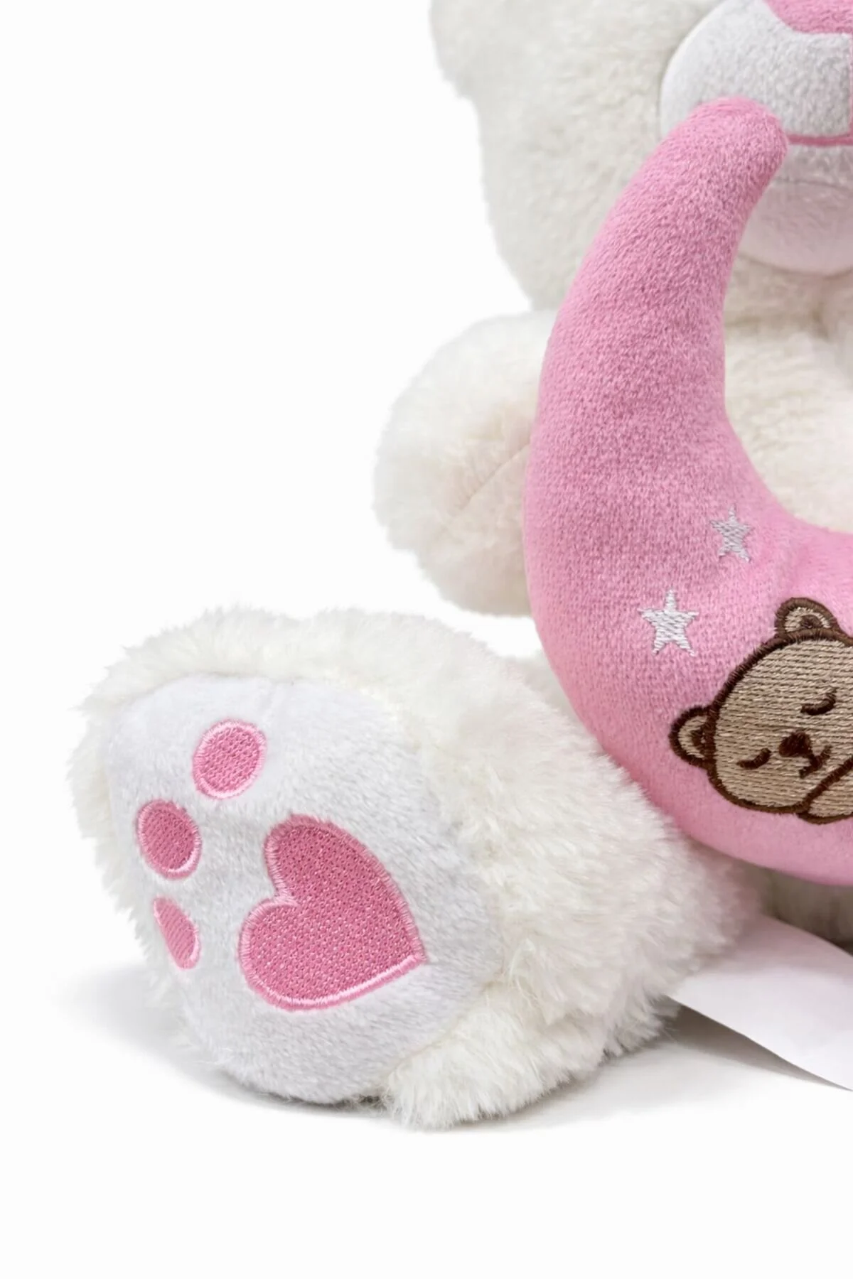 Uyku Arkadaşım Yumuşak Ay Figürlü Peluş Yastık Ayıcık 35 Cm