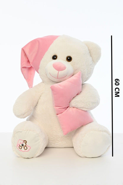 Uyku Arkadaşım Yumuşak Yastık Peluş Ayıcık 65 Cm