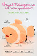Yumuşak Peluş Yastık Nemo Balık Oyuncak 40 Cm
