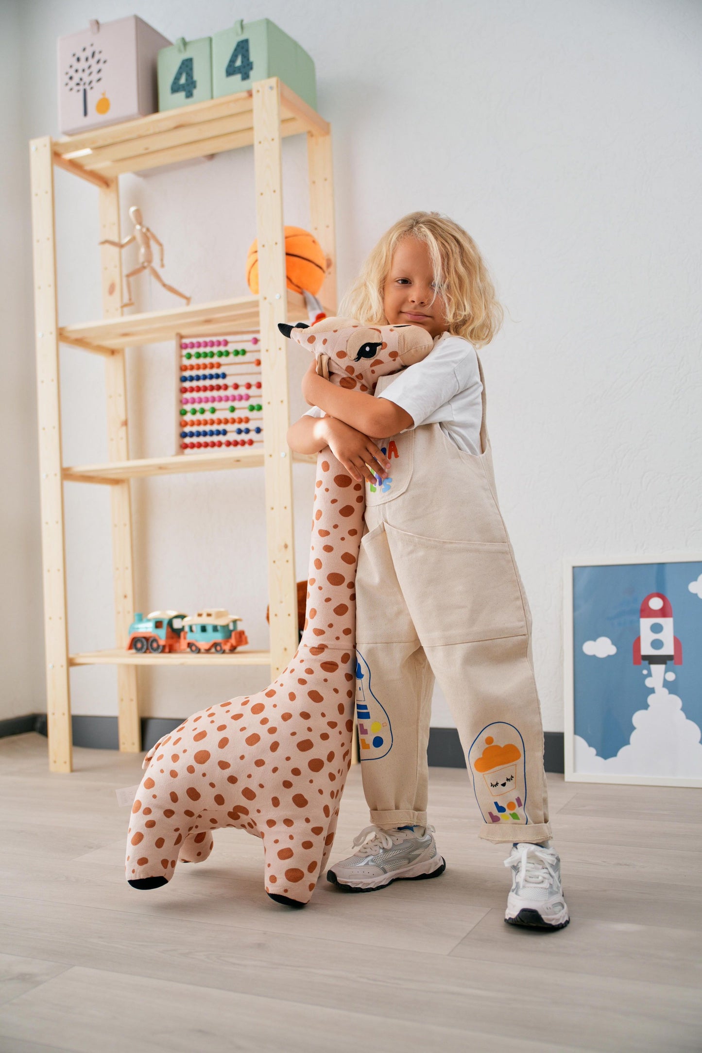 Zürafa Peluş Oyuncak (1 METRE) Yastık